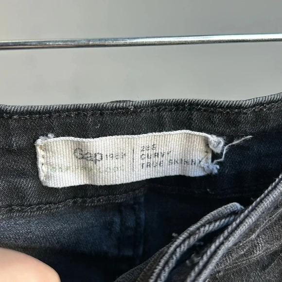 Women's GAP Jeans True Skinny Size 28 | GAP 28 Short Jeans | True Skinny Curve - Picture 4 of 7